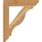 Ekena Millwork Funston Slat Rough Sawn Bracket, Western Red Cedar, 4"W x 24"D x 28"H BKT04X24X28FST06RWR - alternate 2